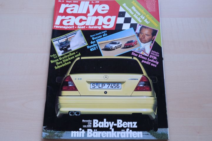 Deckblatt Rallye Racing (09/1993)